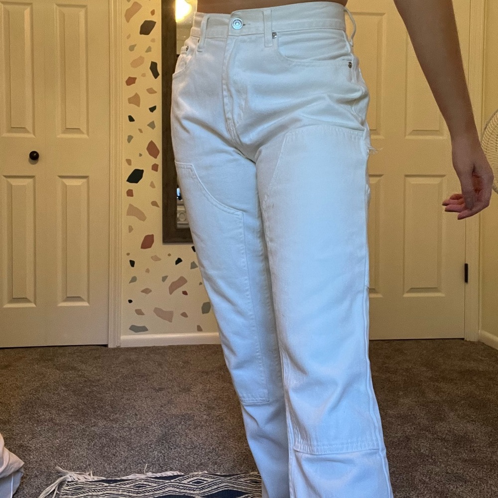 White Pacsun Carpenter pants